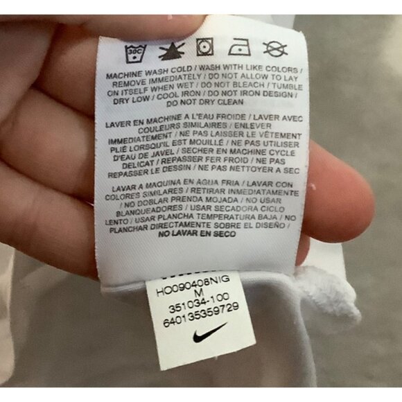 Nike Tennis Don't Forget Your Balls Black Dots Graphic Tee T-Shirt Size Medium - Picture 5 of 8